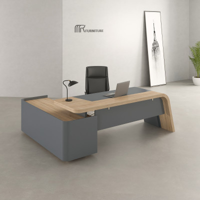 Grey Bardolino Laviz Executive Desk