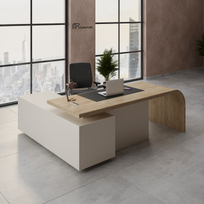 Grey Bardolino New Age Premium Executive Desk