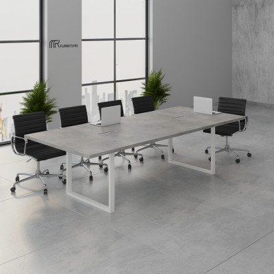 Light Grey Ivan Meeting Table