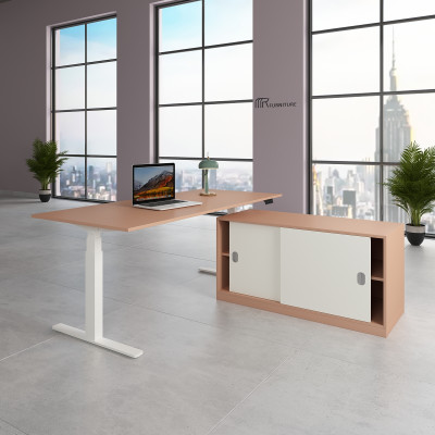 Apricot Nova  Height Adjustable Desk