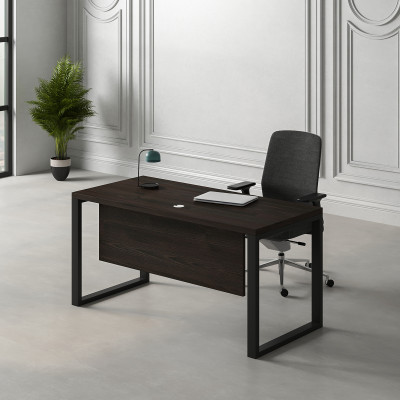 Black Hank Straight Desk