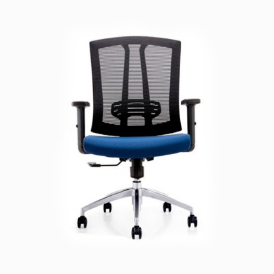 Areo Black Medium Back Chair