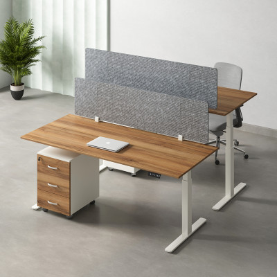 Natural Pacific Walnut Alice Workstation