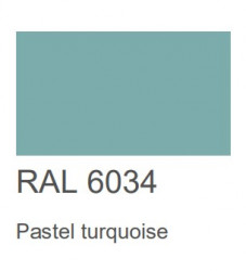 Turquoise Grace Straight Desk